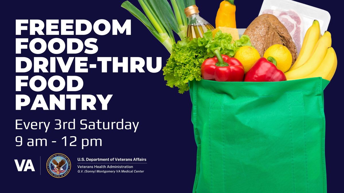 Freedom Foods Drive-Thru Food Pantry