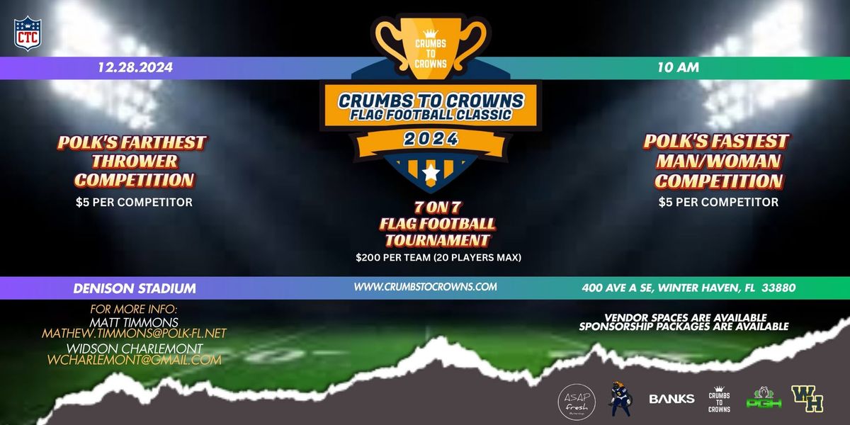 Crumbs To Crowns Flag Football Classic