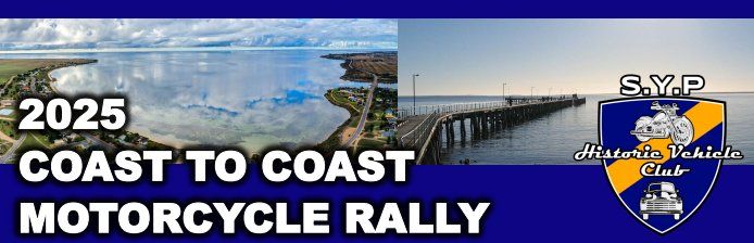 SYP HVC Coast to Coast Rally 2025