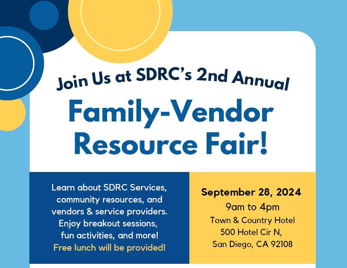 SDRC Resource Fair