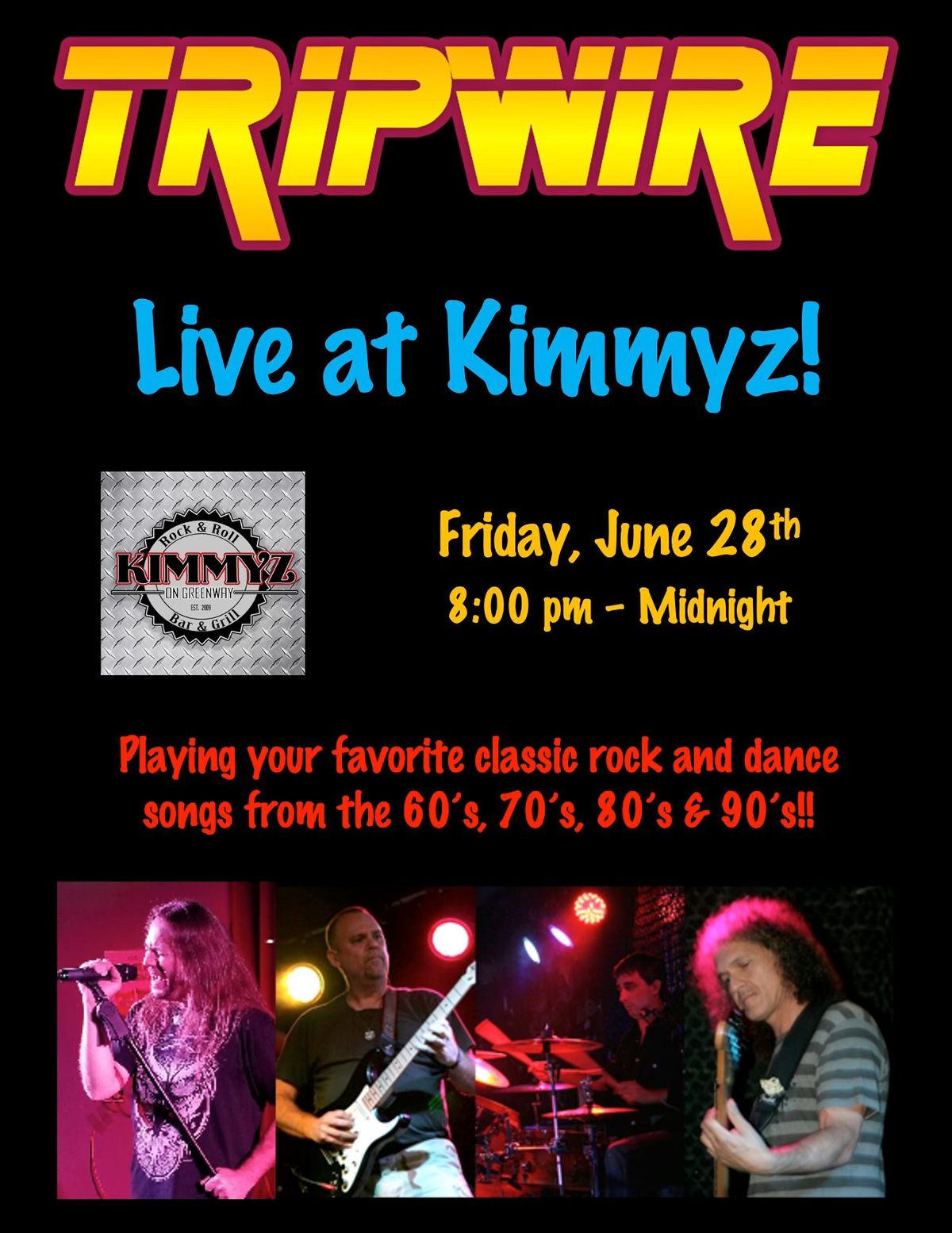 Tripwire Live at Kimmyz!