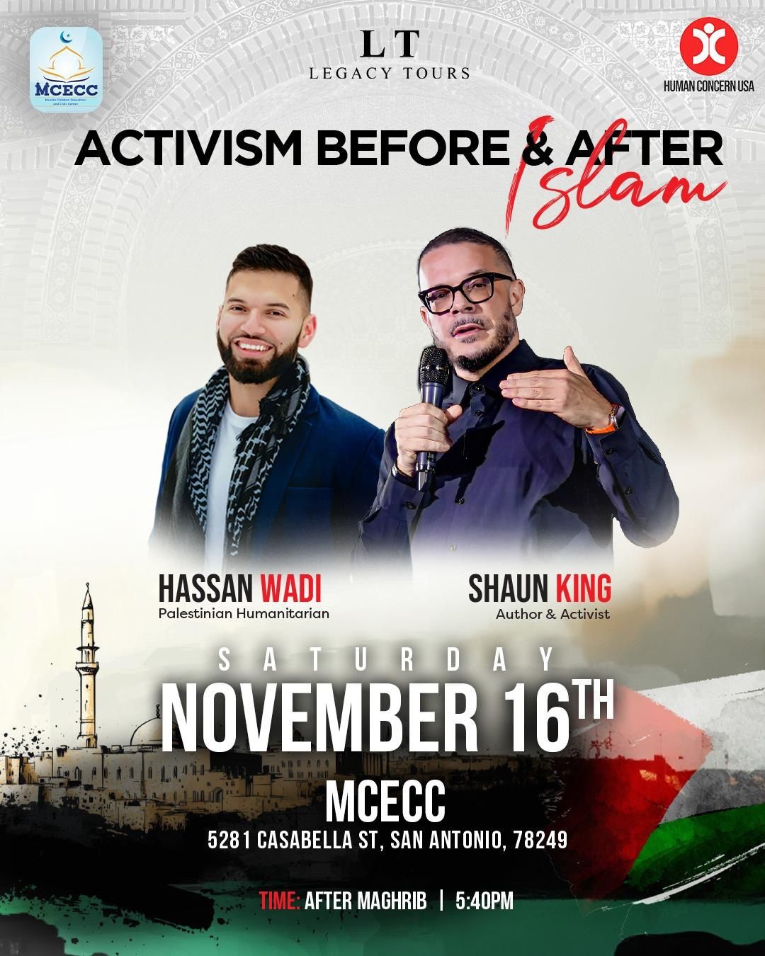 Activism Before & After Islam