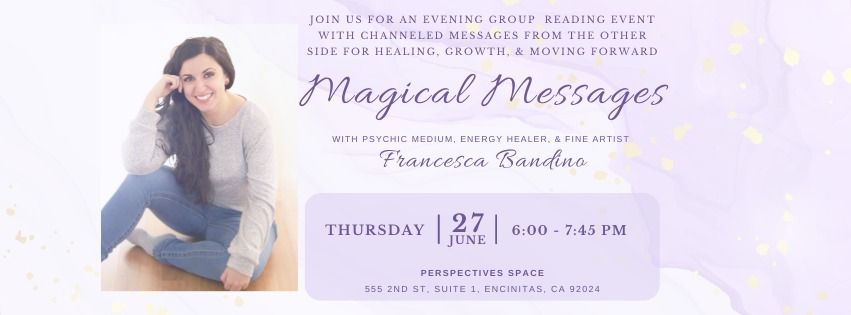 Magical Messages with Francesca Bandino