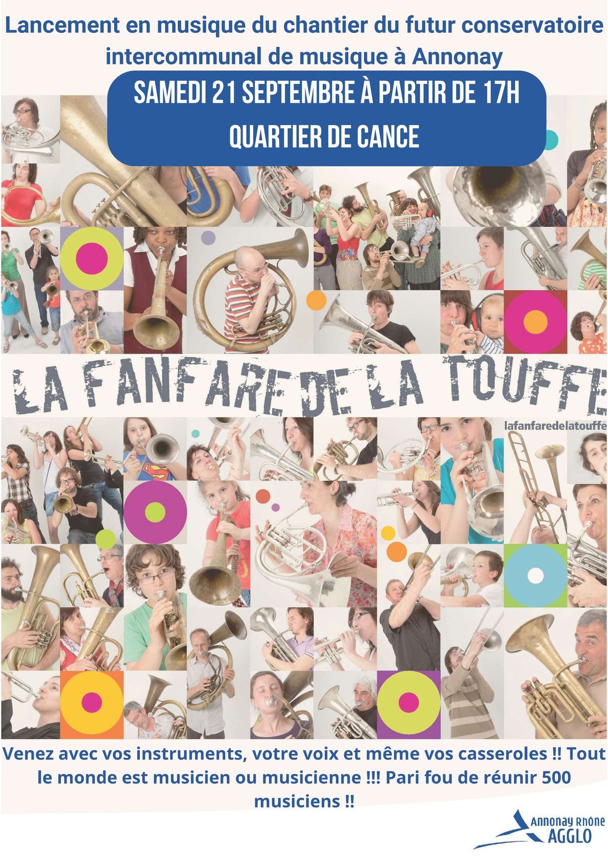 CANCOPHONIE : tout le monde est musicien et musicienne !!