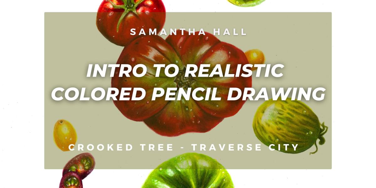 Intro to Realistic Colored Pencil Drawing - Crooked Tree