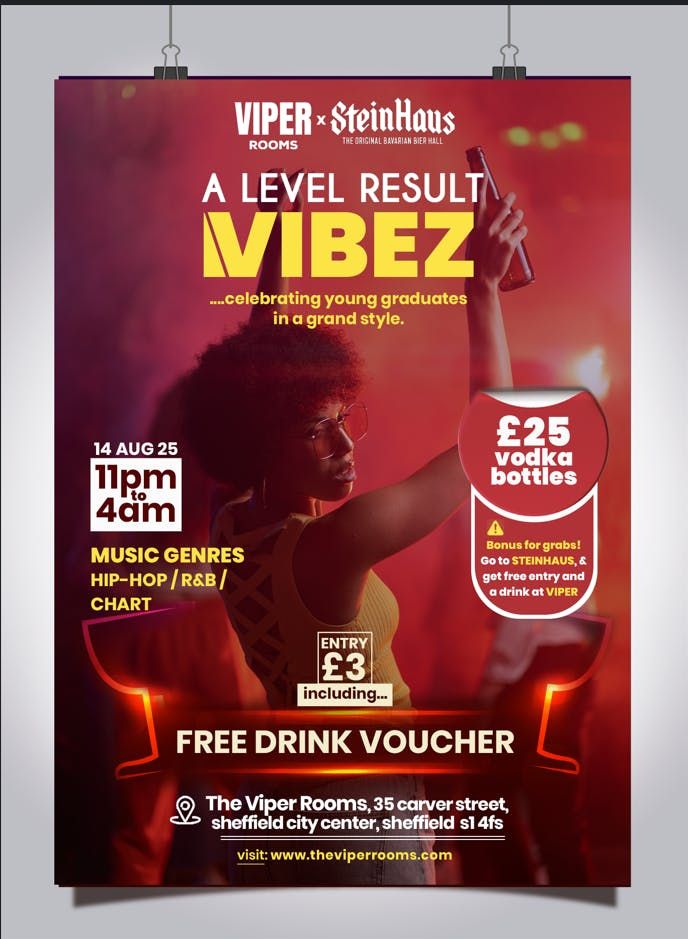 A LEVEL RESULTS PARTY 