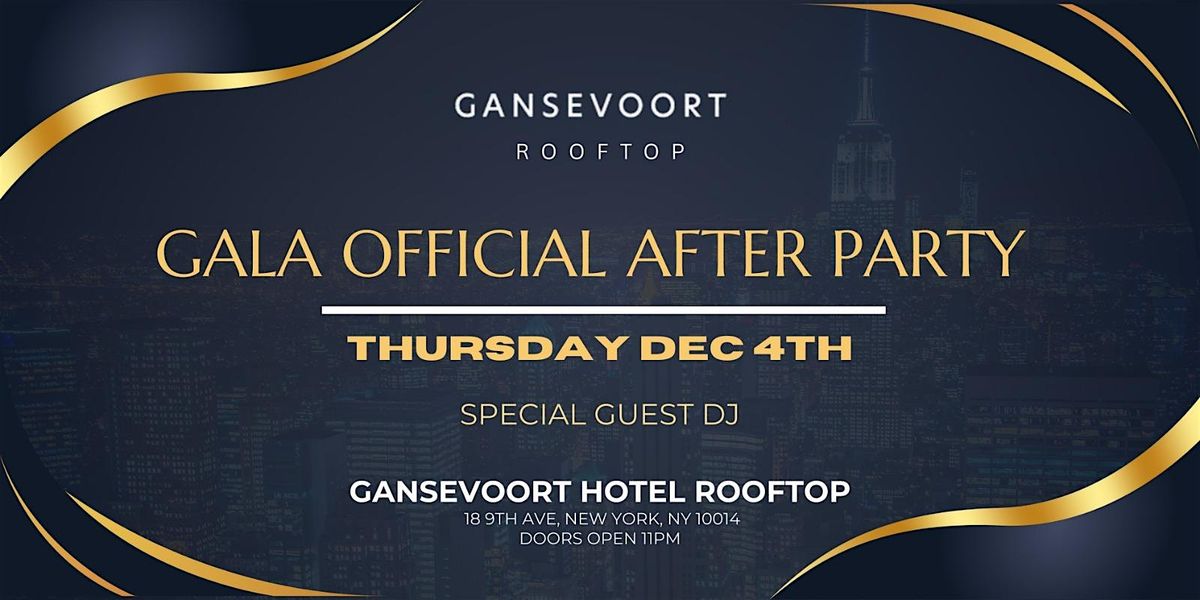 Balagan PopUp Presents: Gala After Party @ Gansevoort Meatpacking Rooftop