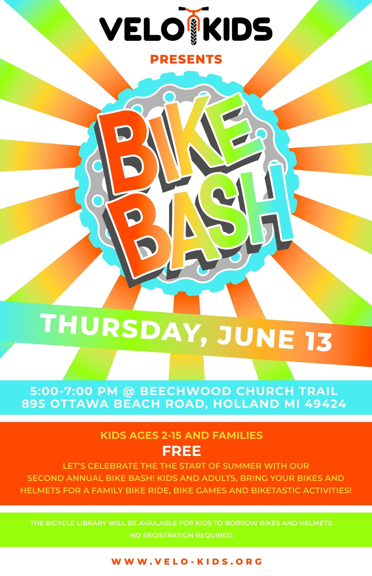 Bike Bash - A Beginning of Summer Bicycle Celebration!