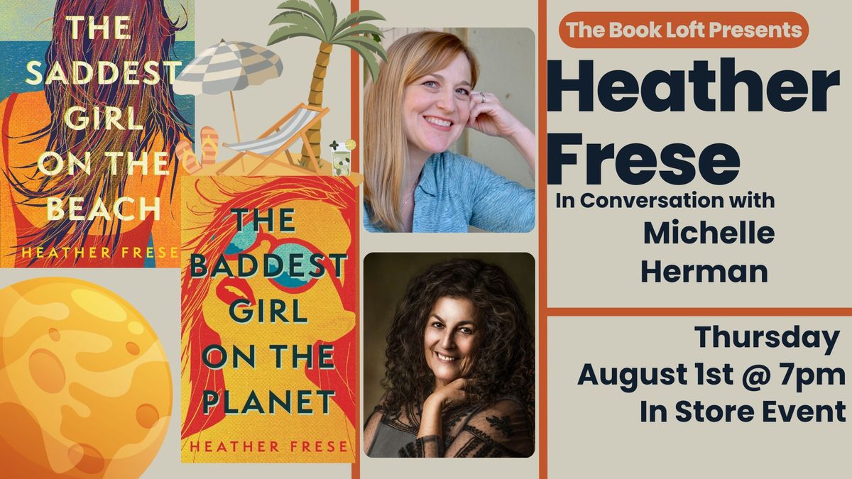 The Book Loft Presents: Heather Frese; In conversation with Michelle Herman
