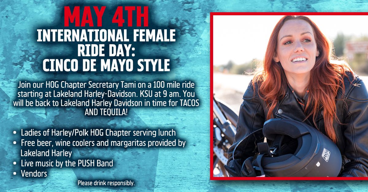 International Female Ride Day: Cinco De Mayo Style