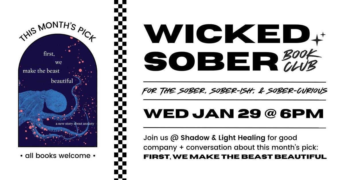 Wicked Sober Book Club \ud83d\udcda\u2728 Discussion + Tea Time