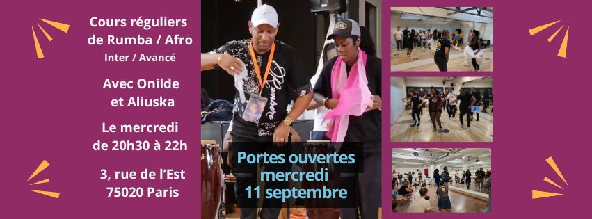 Portes ouvertes Cours de Rumba \/ Afro