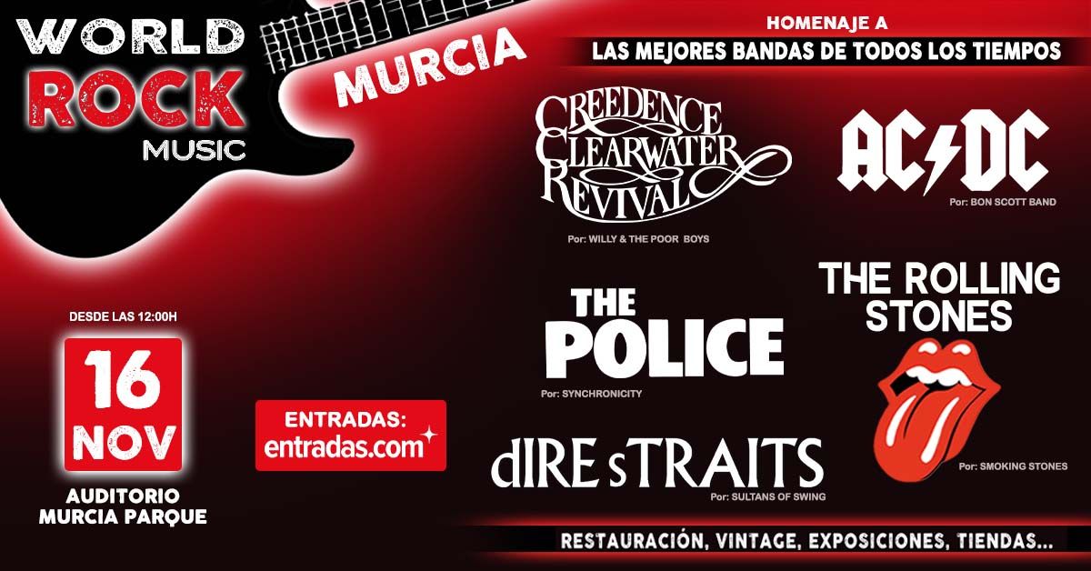 WORLD ROCK MUSIC - Murcia