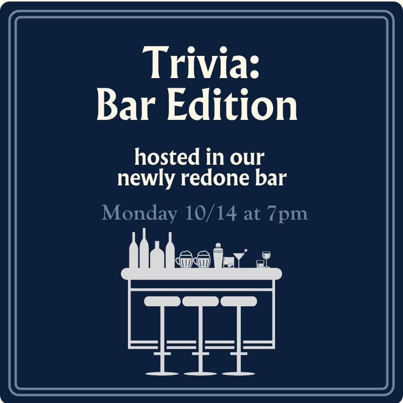 Trivia: Bar Edition