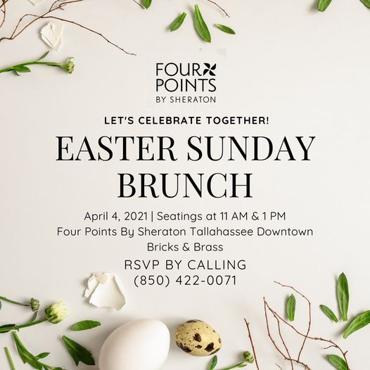 Easter Buffet Brunch, Bricks & Brass, Tallahassee, 4 April 2021