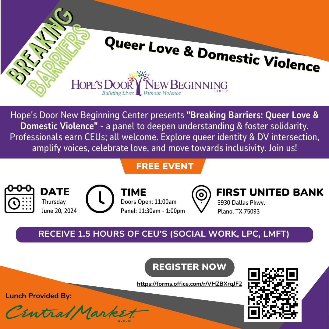 Breaking Barriers: Queer Love & Domestic Violence