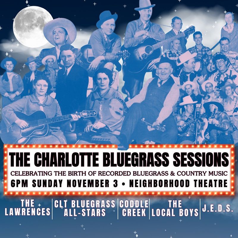 THE CHARLOTTE BLUEGRASS SESSIONS