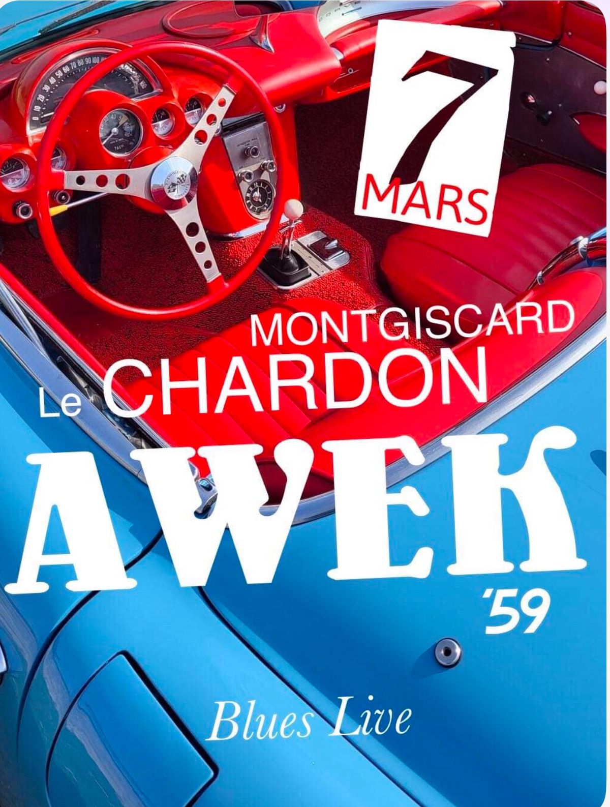 AWEK \u00e0 Montgiscard!!!!!!!!!C\u2019est au Chardon le 7 Mars!!!!!!