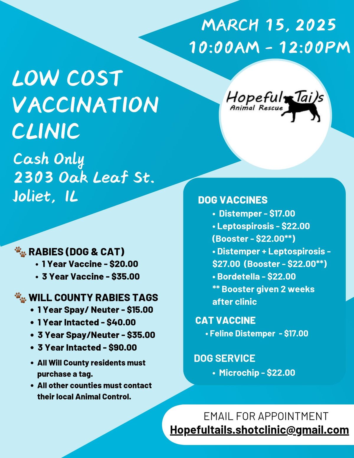 Low Cost Vaccination Clinic