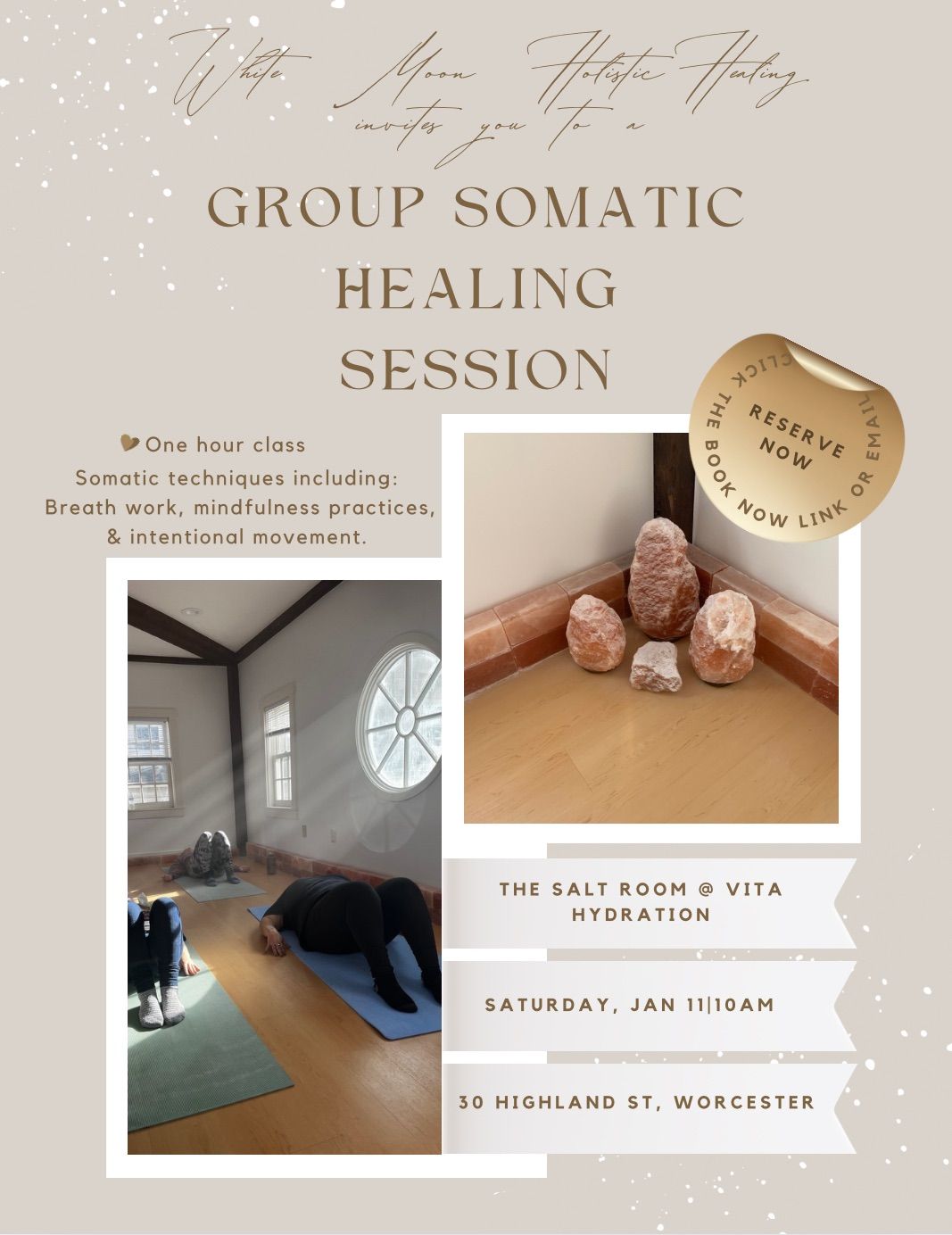 Group Somatic Healing Class