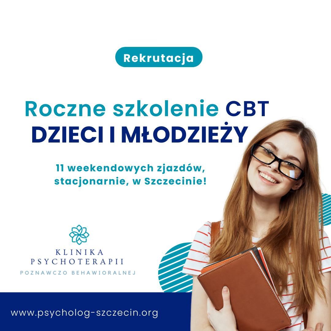 Roczne szkolenie CBT dzieci i m\u0142odzie\u017cy 