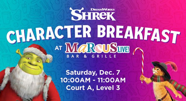 Breakfast with Santa Shrek!