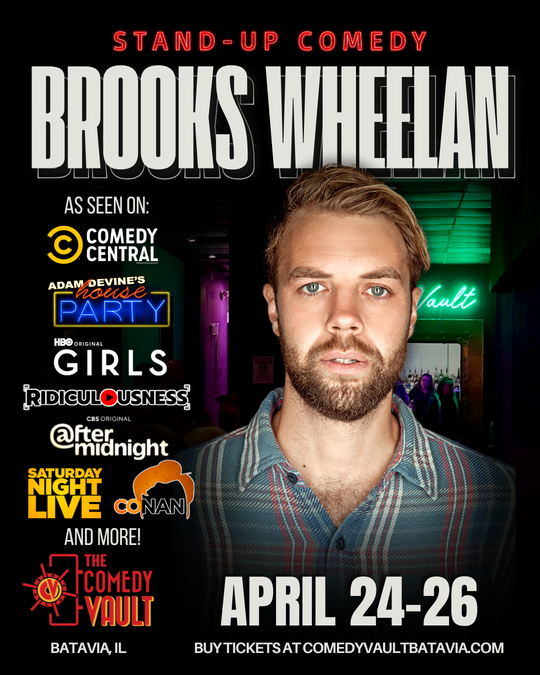 Brooks Wheelan at Oxnard Levity Live