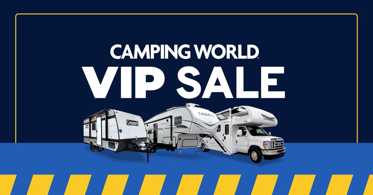 Camping World VIP Sale