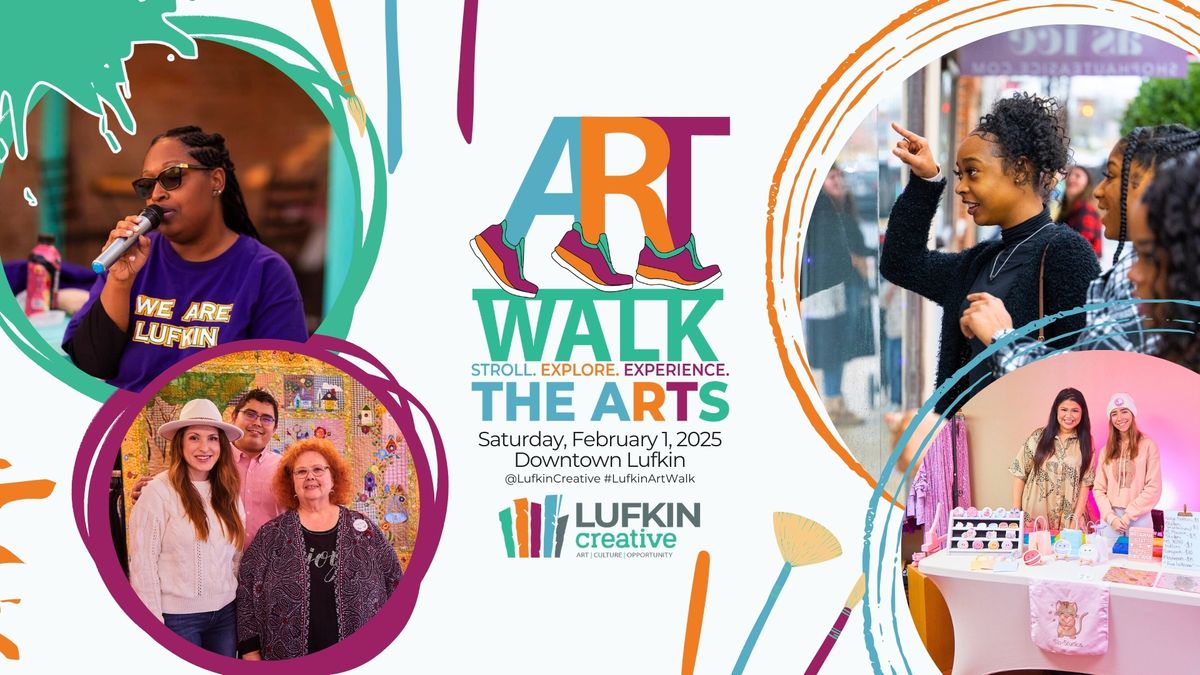 Lufkin Art Walk 2025