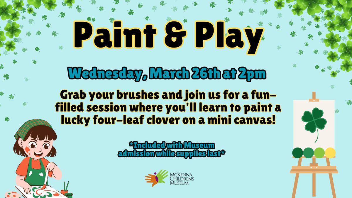 Paint & Play \u2618