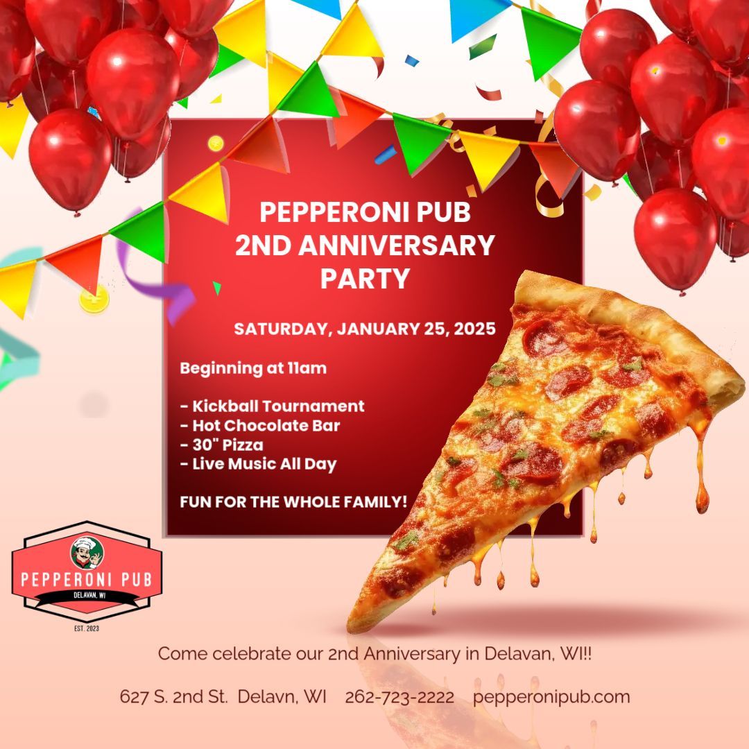 2nd Ann. Party at Pepperoni Pub 