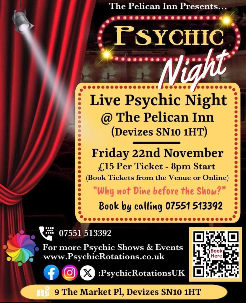 Psychic Night with Supper option!