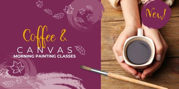 *COFFEE & CANVAS* Morning Painting Classes (with free coffee!)