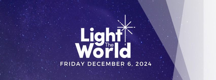 2nd Annual Light the World Event