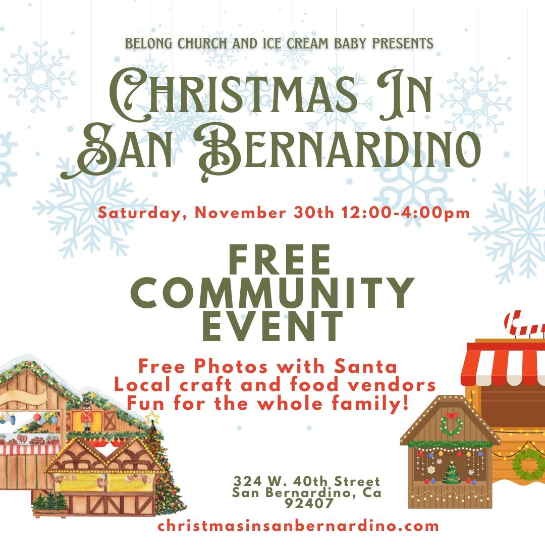 Christmas In San Bernardino Market Night