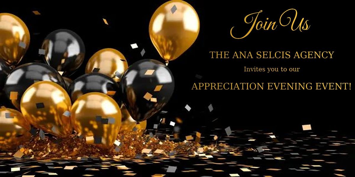 APPRECIATION EVENING!