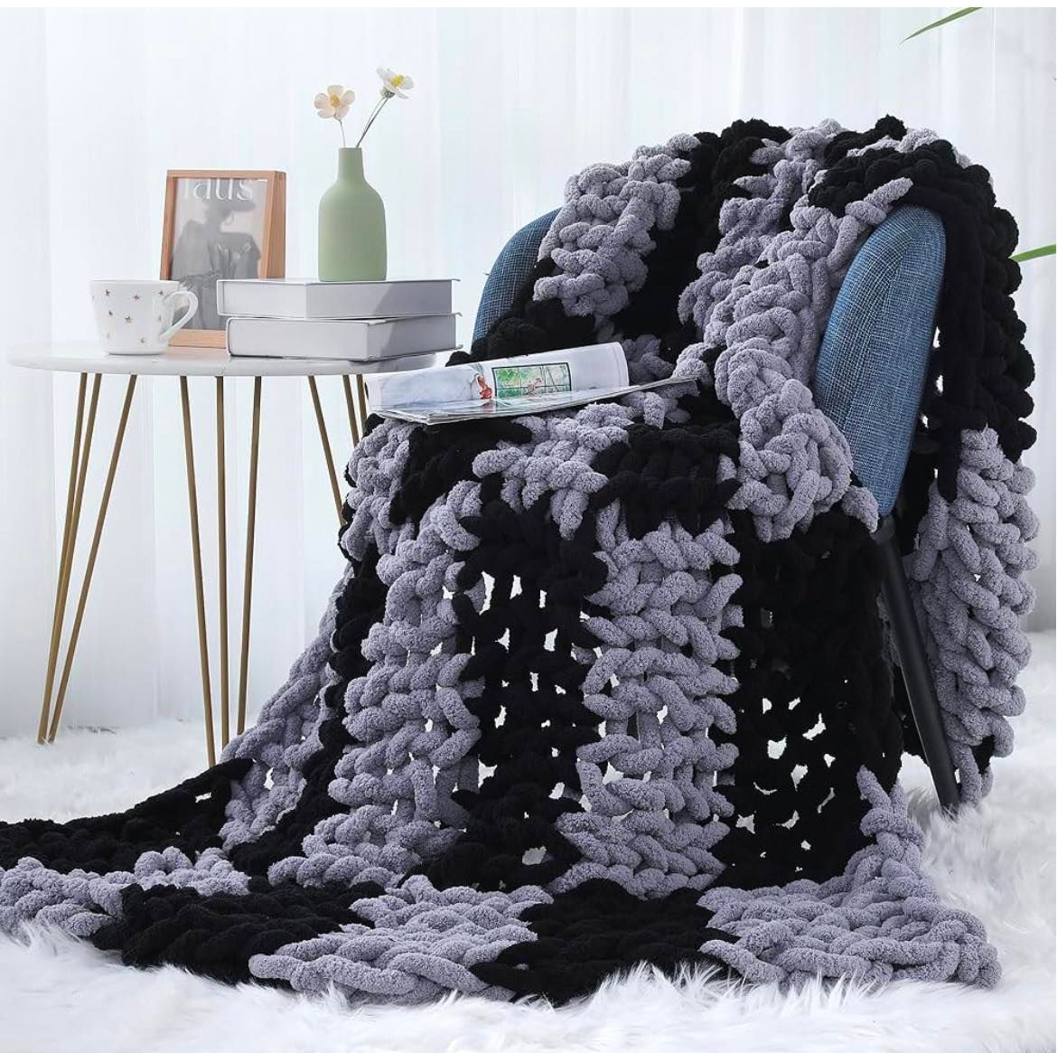 " A Loop Up" Chunky Blanket Workshop