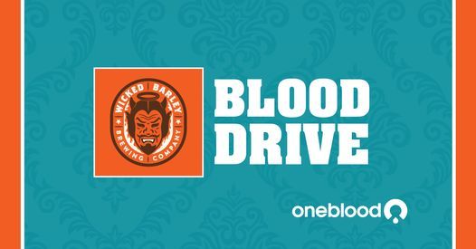Wicked Barley Brewing Company Blood Drive