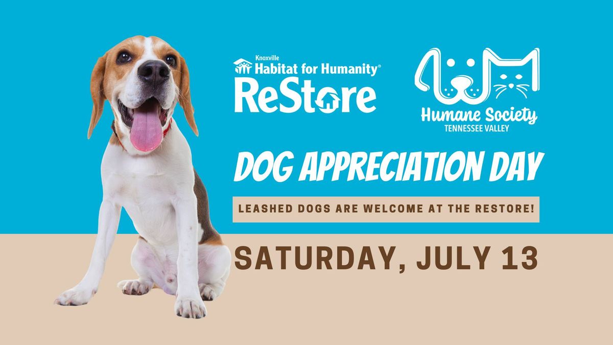 Dog Appreciation Day at the ReStore