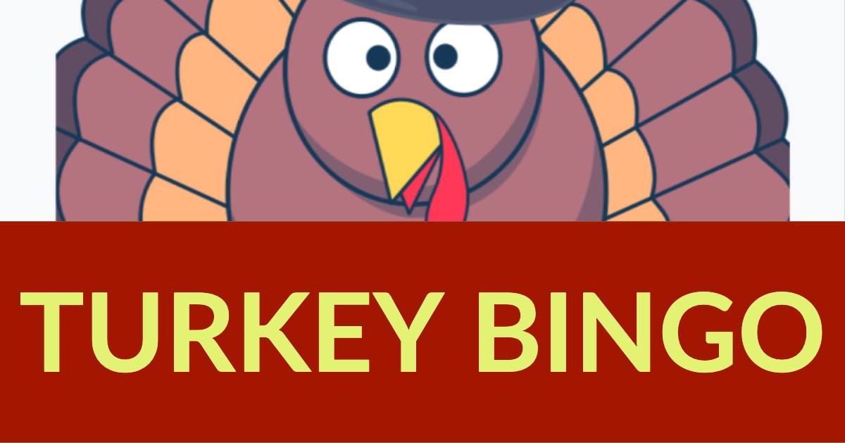 Turkey Bingo