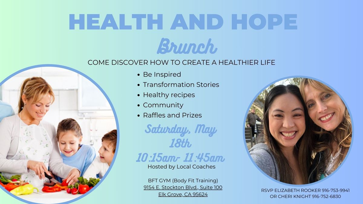 HEALTH AND HOPE BRUNCH