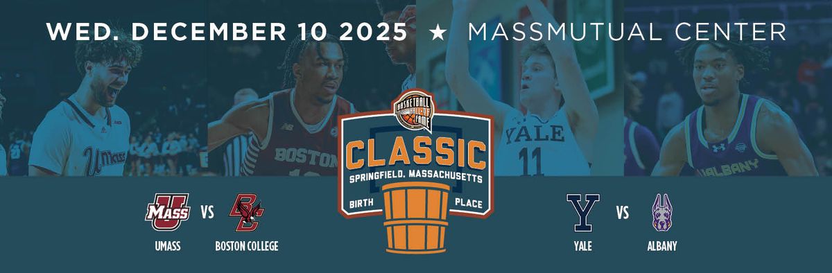 UMass vs. Boston College & Yale vs. Albany