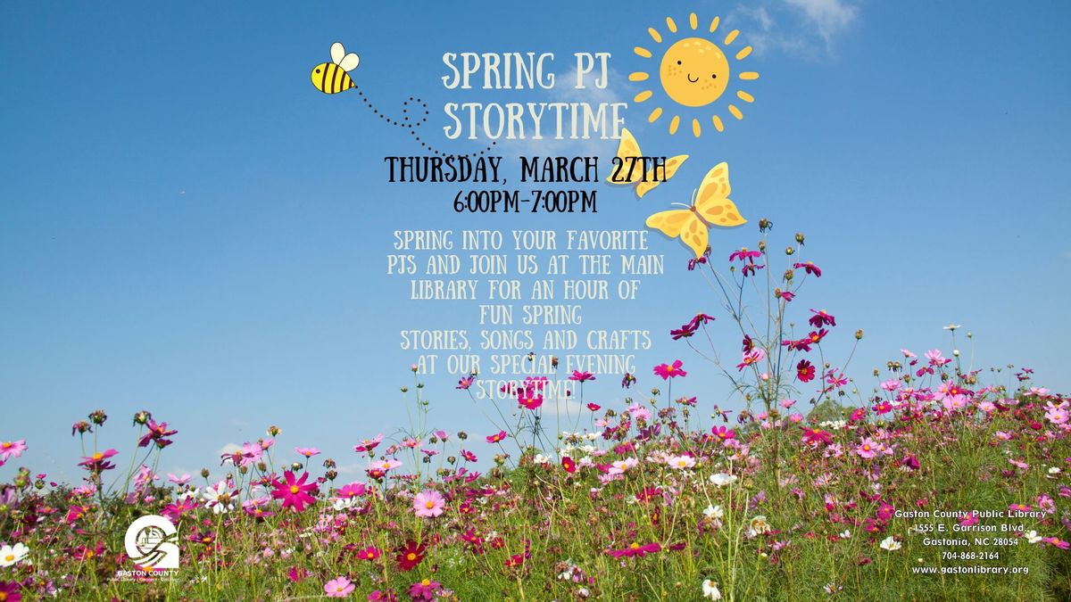 Spring PJ Storytime