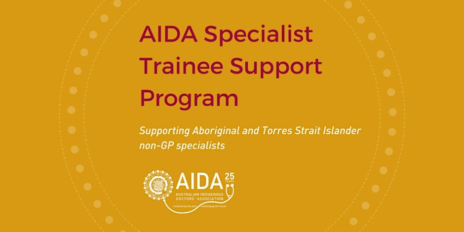 FREE: AIDA Specialist Trainee Workshop (non-GP), PRIDOC 2024