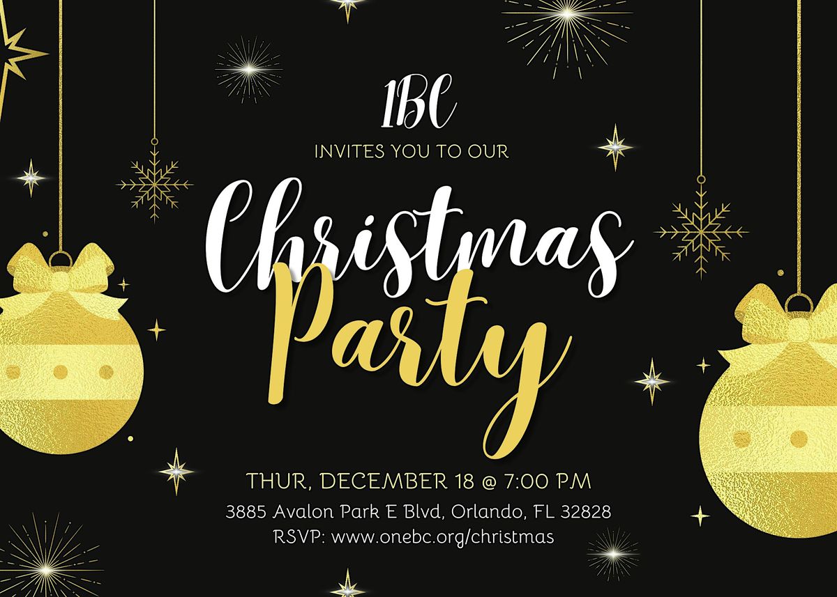 1BC Christmas Party