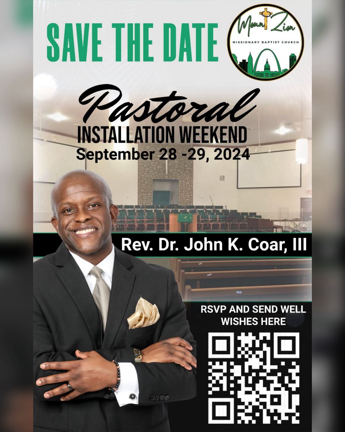 Pastoral Installation Weekend for Rev. Dr. John K. Coar III