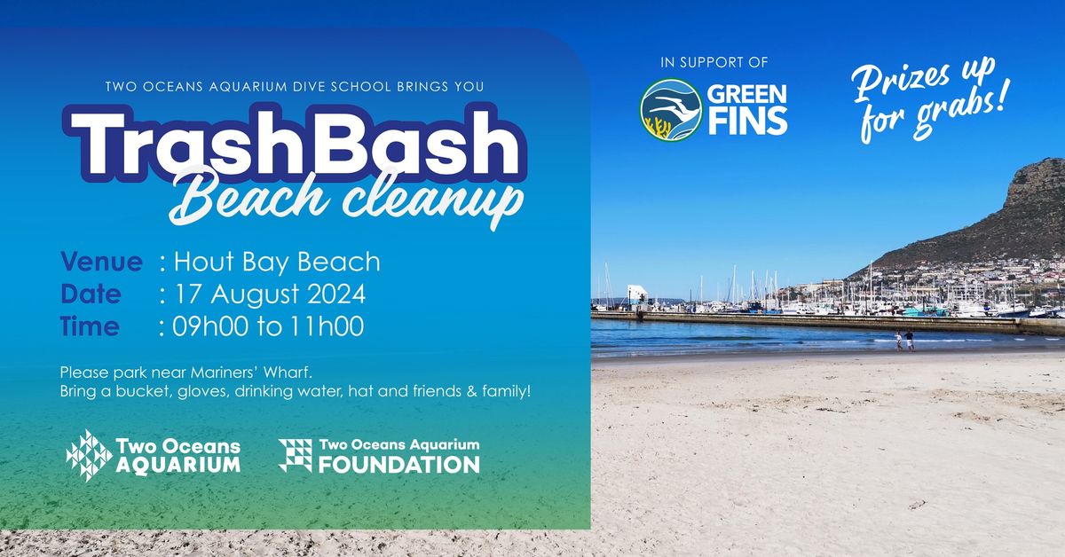 Trash Bash Beach Cleanup | Hout Bay Beach 