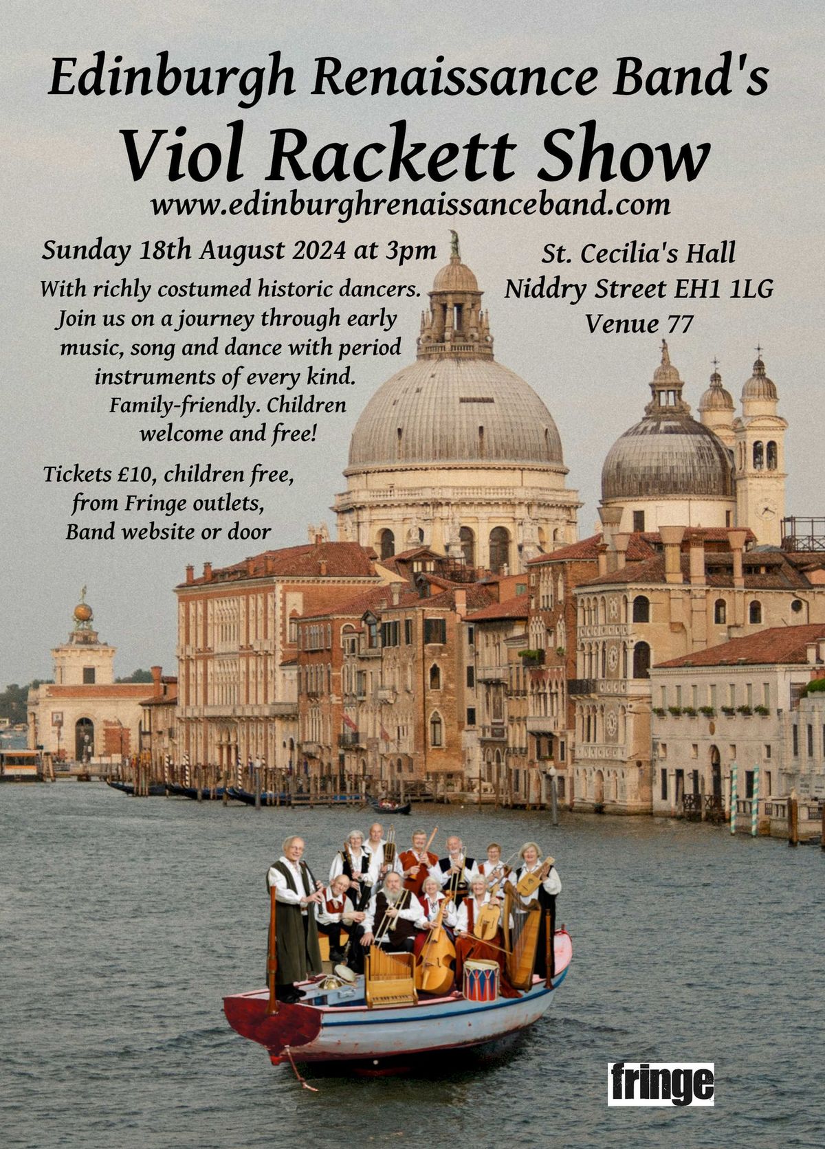 Edinburgh Renaissance Band's Viol Rackett Show