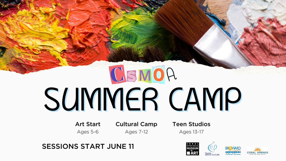 Summer Camp at CSMoA: Registration Open for Ages 5 - 17