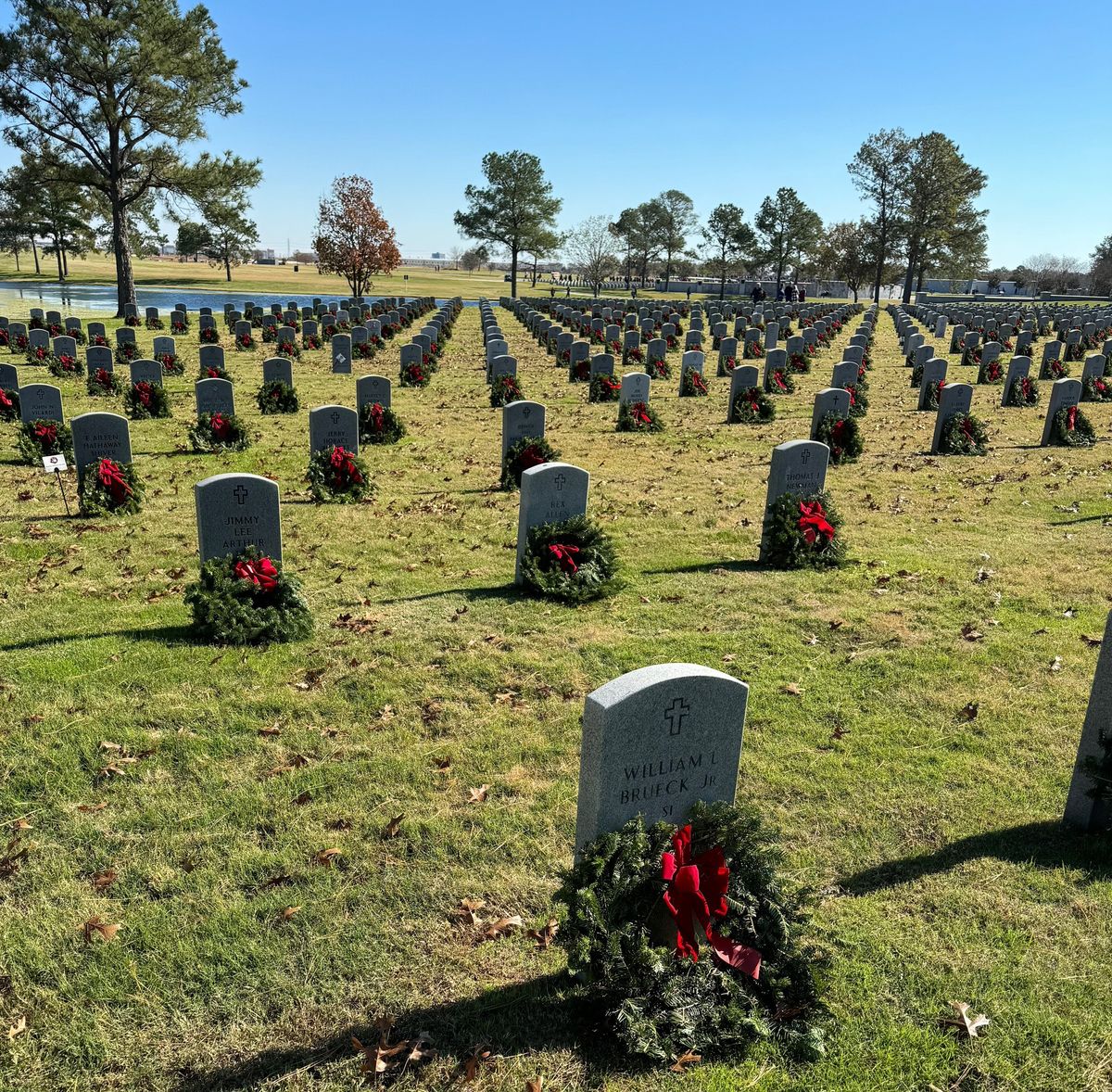 Wreaths Across America Houston National Cemetery  - Wreath Day Meet Up